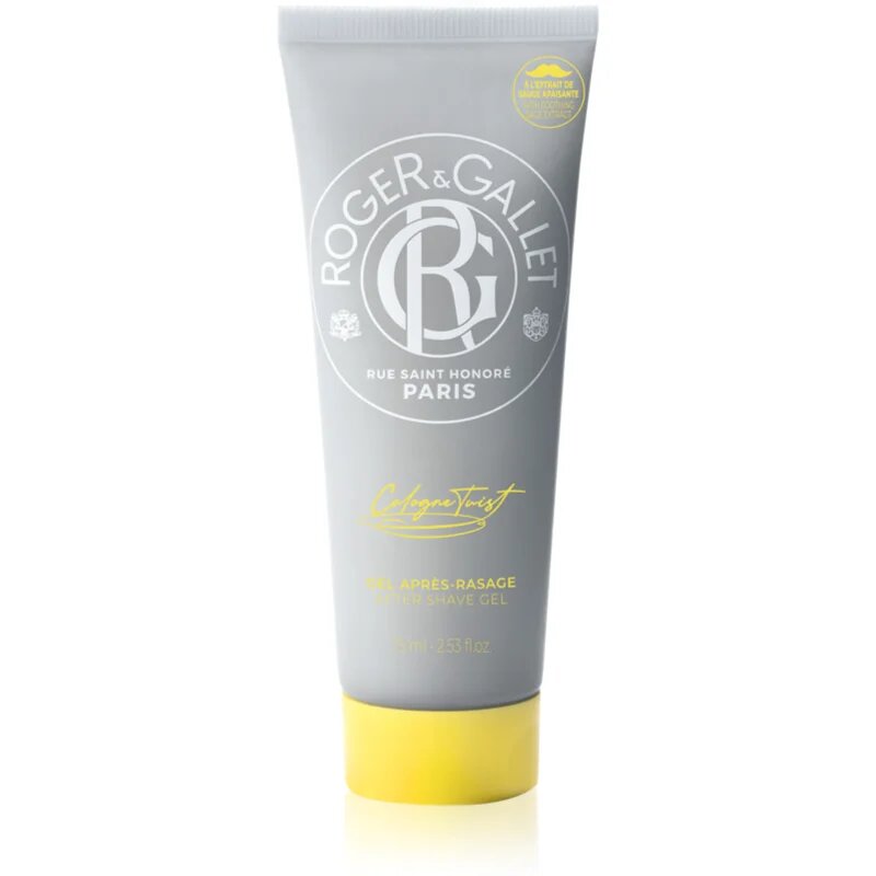 Roger & Gallet Cologne Twist gel după bărbierit cu efect revigorant pentru bărbați 75 ml
