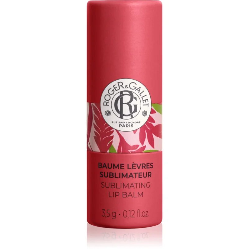 Roger & Gallet Gingembre Rouge Sublimating Lip Balm balsam de buze 3.5 g