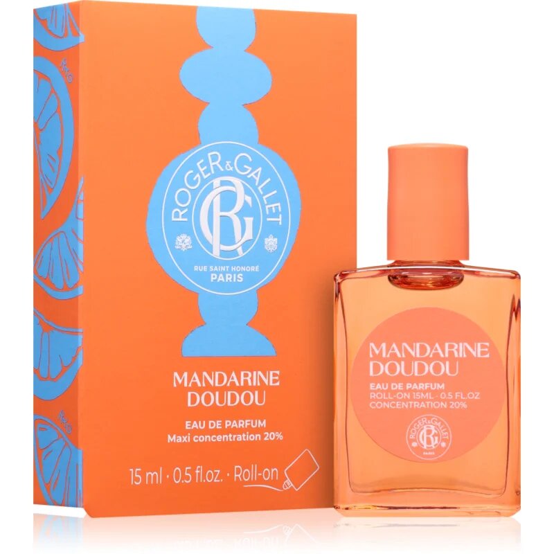 Roger & Gallet Mandarine Doudou apa de toaleta roll-on pentru femei 15 ml