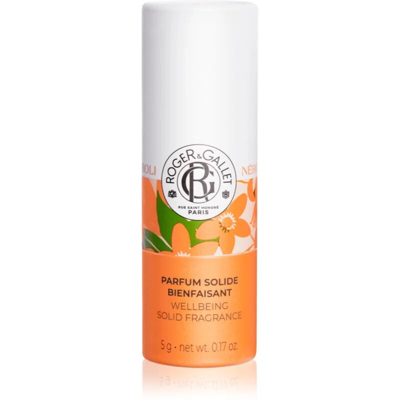 Roger & Gallet Néroli Wellbeing Solid Fragrance parfum compact pentru femei 5 g
