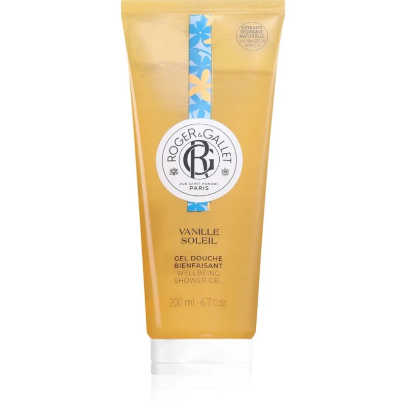 Roger & Gallet Vanille Soleil gel de duș 200 ml
