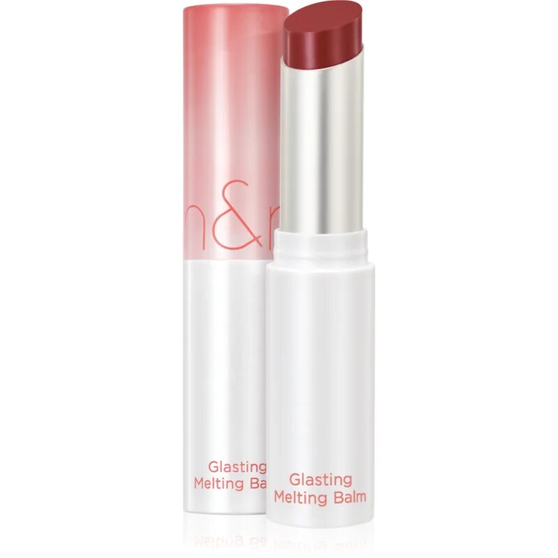 rom&nd Glasting Melting Balm balsam de buze ofera hidratare si stralucire culoare 04 Hippie Berry 3.5 g