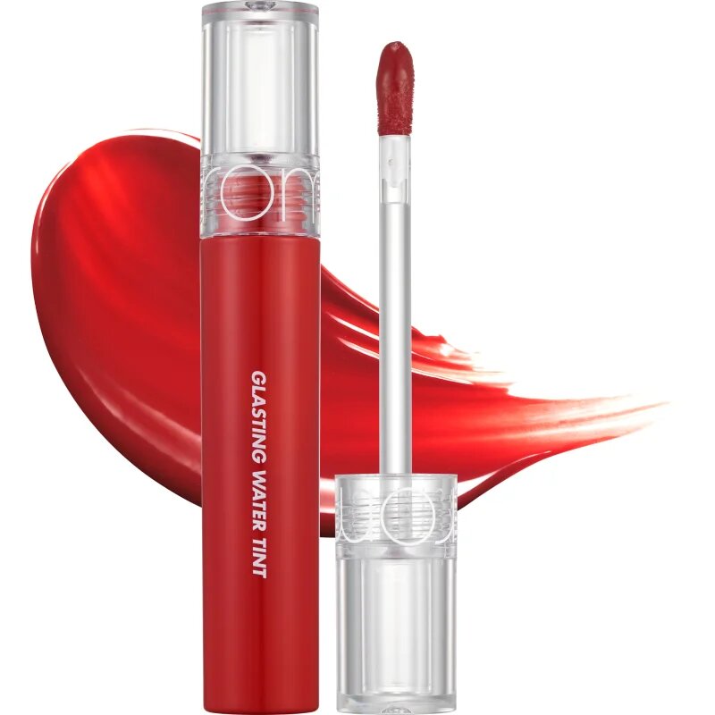 rom&nd Glasting Water Tint lip gloss culoare 02 Red Drop 4 g