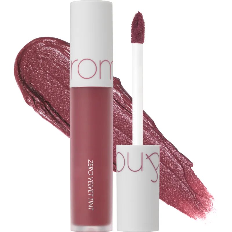rom&nd Zero Velvet Tint ruj crema cu efect matifiant culoare #04 Burnt Heart 5.5 g