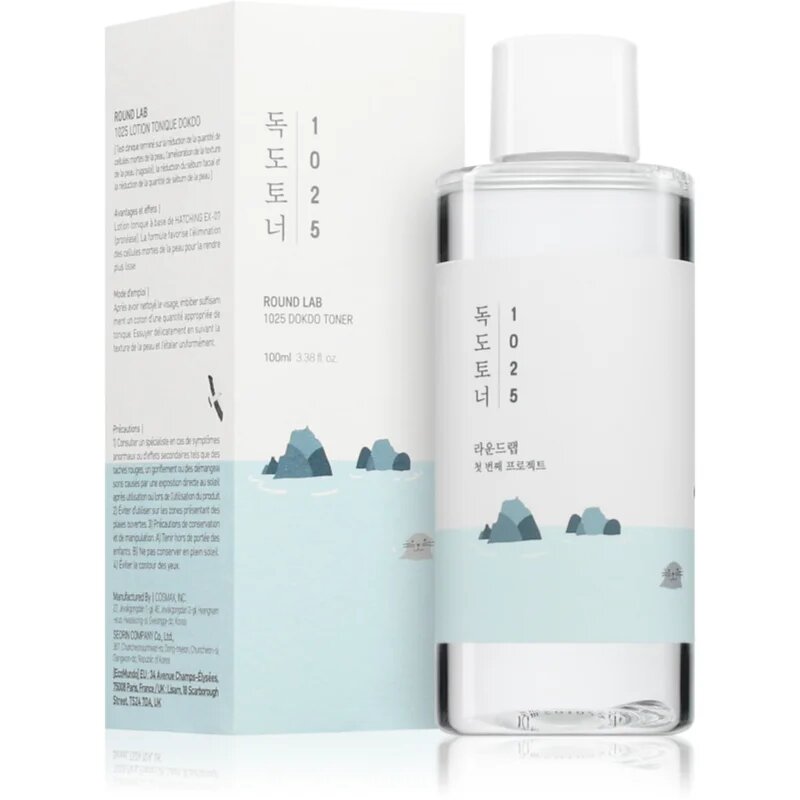 ROUND LAB 1025 Dokdo Toner tonic exfoliant delicat cu efect de hidratare 100 ml