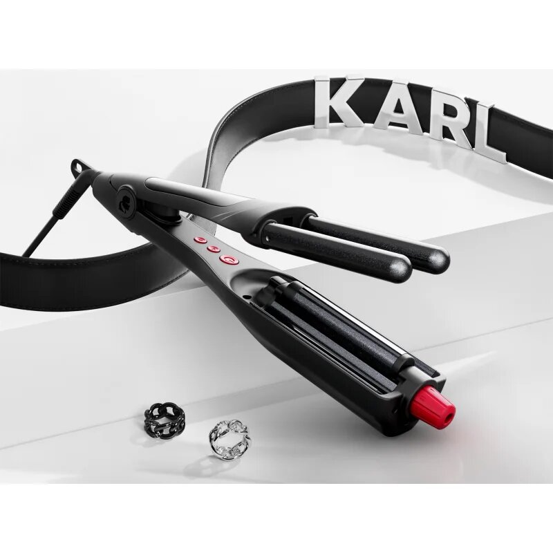 Rowenta Karl Lagerfeld Waves Addict CF471LF0 ondulator triplu pentru păr 1 buc