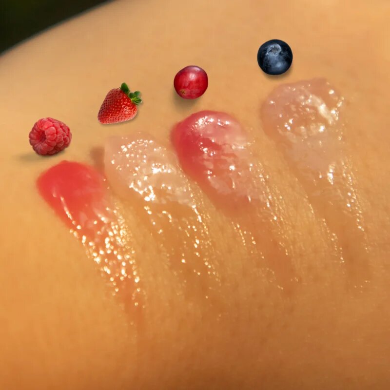 Rude Cosmetics Berry Juicy Balsam de buze hidratant culoare Raspberry 10 ml