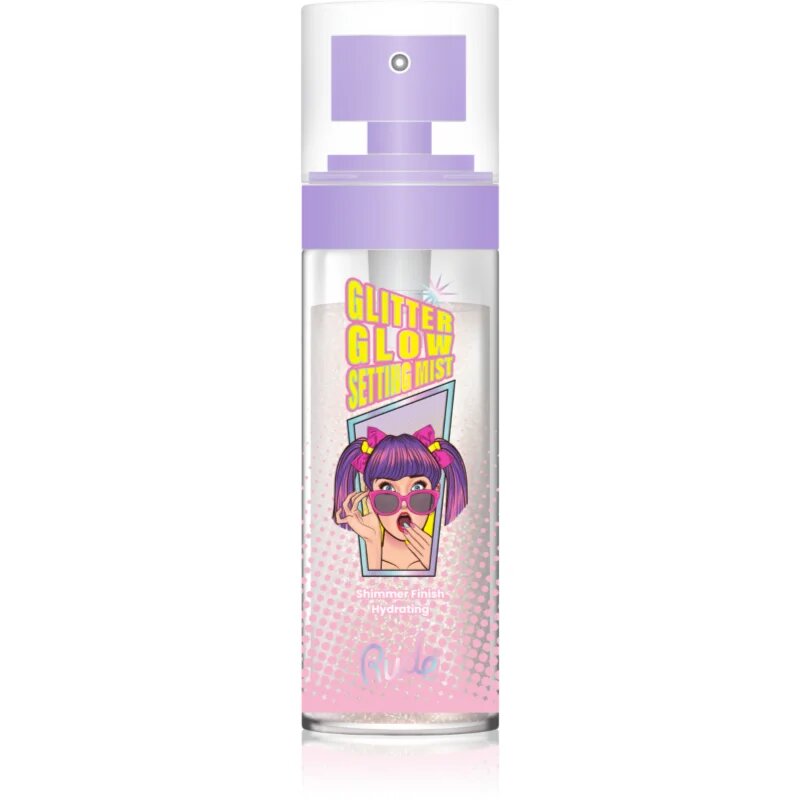 Rude Cosmetics Glitter Glow fixator make-up cu particule stralucitoare 60 ml