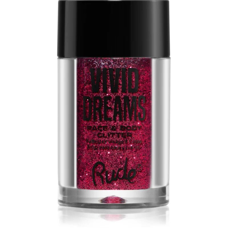 Rude Cosmetics Vivid Dreams sclipici pentru față și corp culoare Laughing Dandelions 2.7 g