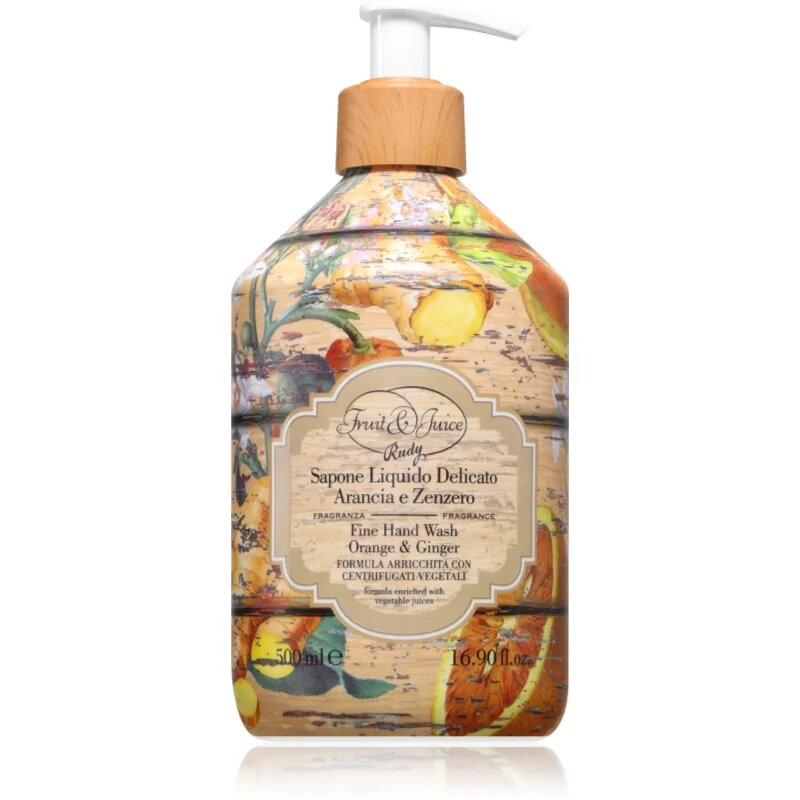 Rudy - Le Maioliche Arancia e Zenzero Săpun lichid pentru mâini 500 ml