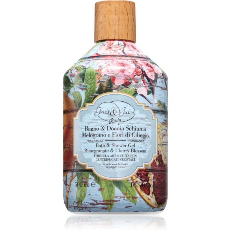 Rudy - Le Maioliche Melograno e Fiori di Ciliegio gel de duș 500 ml