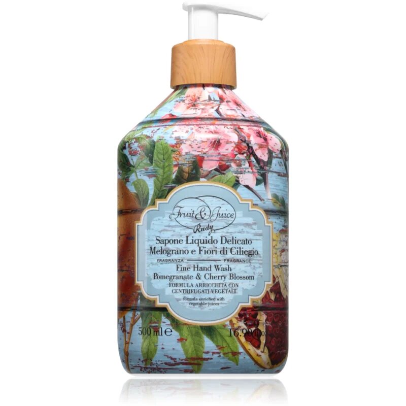 Rudy - Le Maioliche Melograno e Fiori di Ciliegio Săpun lichid pentru mâini 500 ml