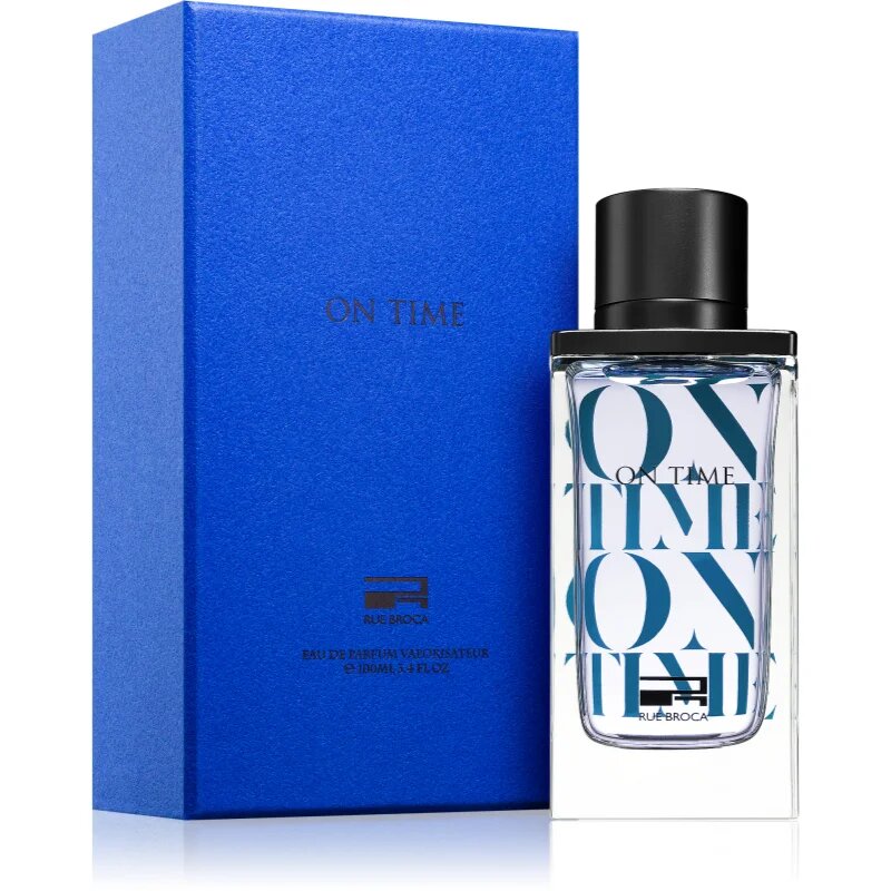 Rue Broca On Time Blue Eau de Parfum pentru bărbați 100 ml