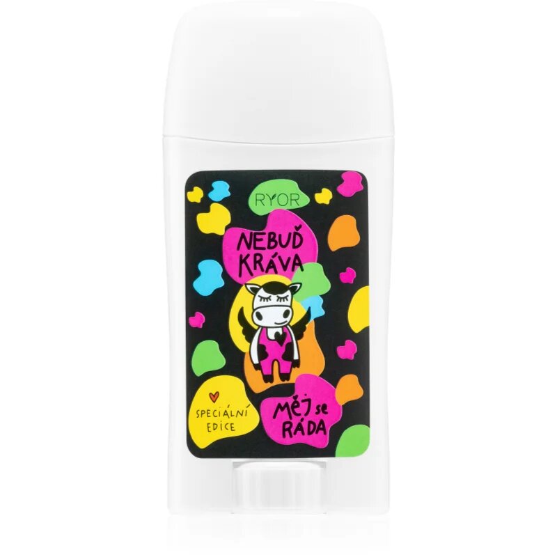PuraVida Nebuď KRÁVA deodorant crema pentru femei 50 ml