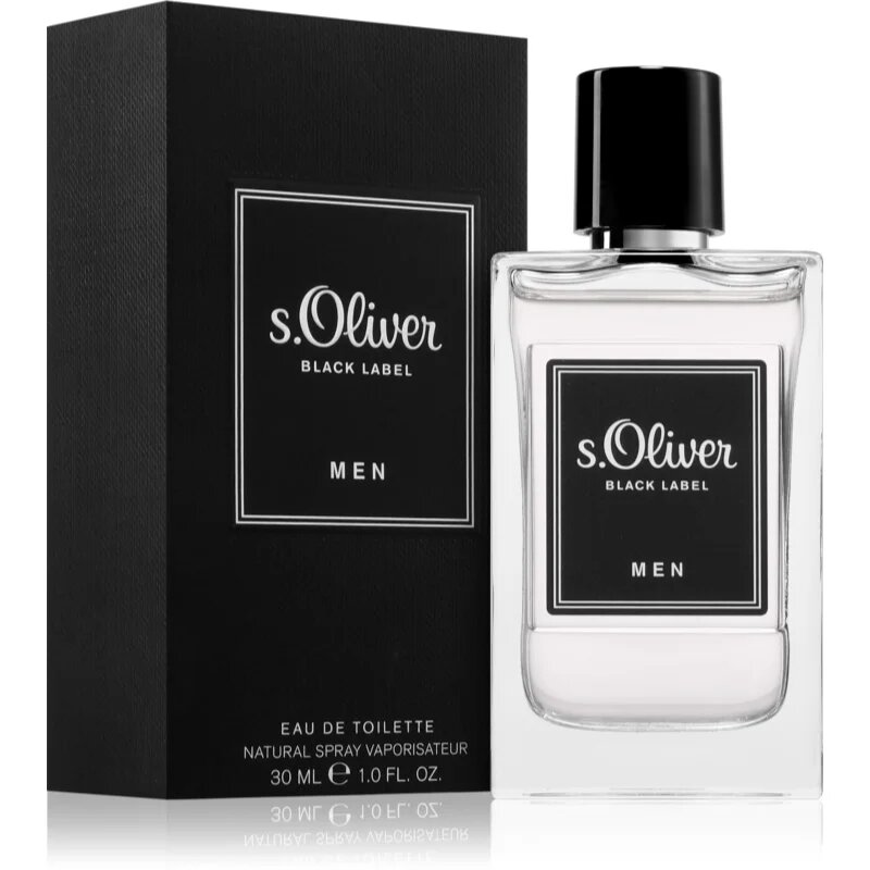 s.Oliver Black Label Men Eau de Toilette pentru bărbați 30 ml