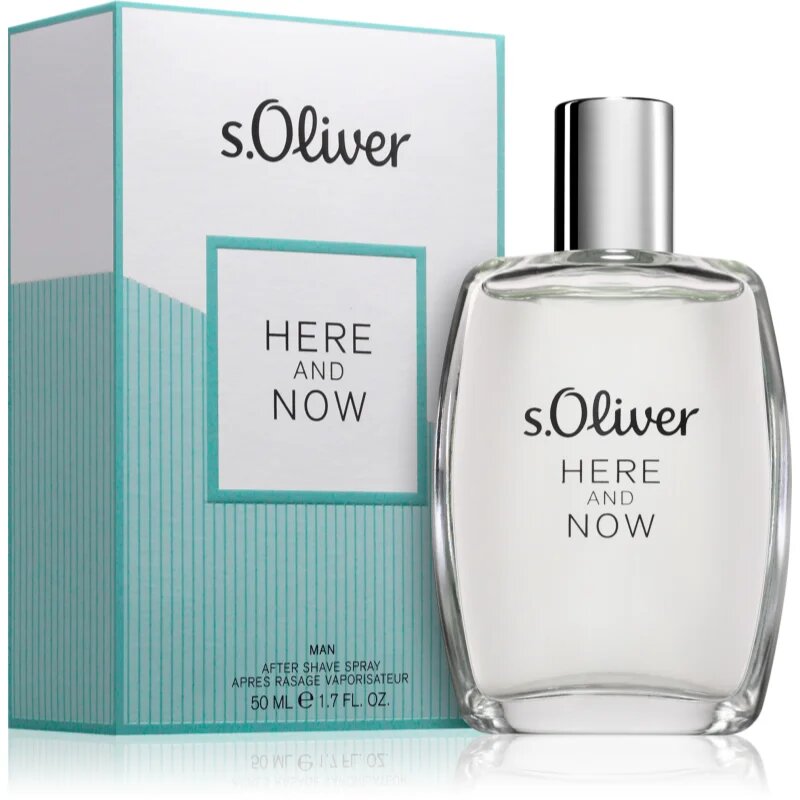 s.Oliver Here and Now Men after shave pentru bărbați 50 ml