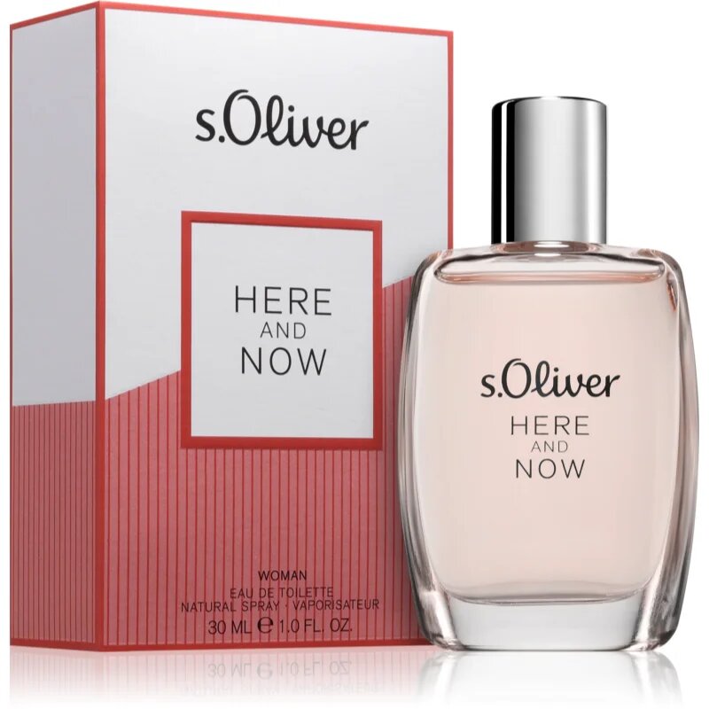 s.Oliver Here and Now Women Eau de Toilette pentru femei 30 ml