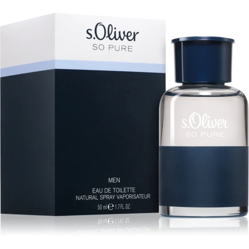 s.Oliver So Pure Men Eau de Toilette pentru bărbați 50 ml