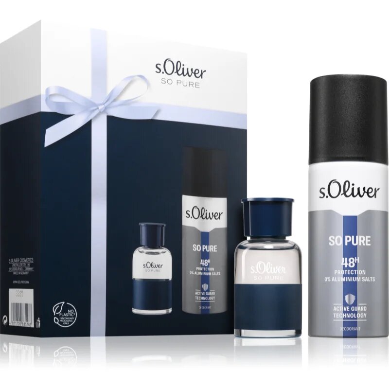 s.Oliver So Pure Men set cadou pentru bărbați 1 buc