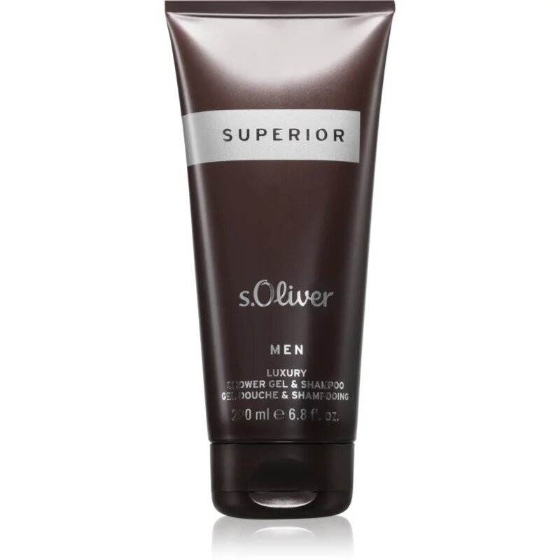 s.Oliver Superior Men gel de duș pentru bărbați 200 ml