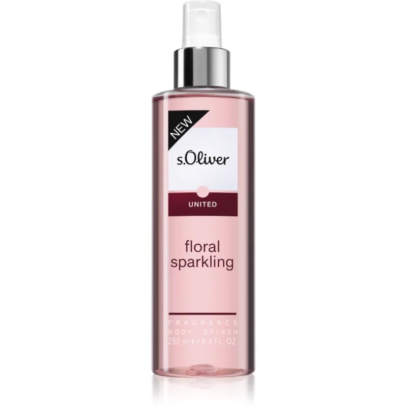s.Oliver United Floral Sparkling spray pentru corp pentru femei 250 ml