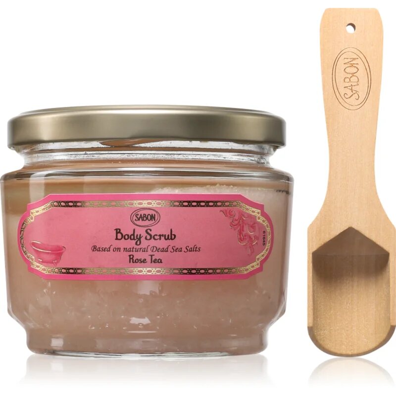 Sabon Rose Tea exfoliant pentru corp 320 ml