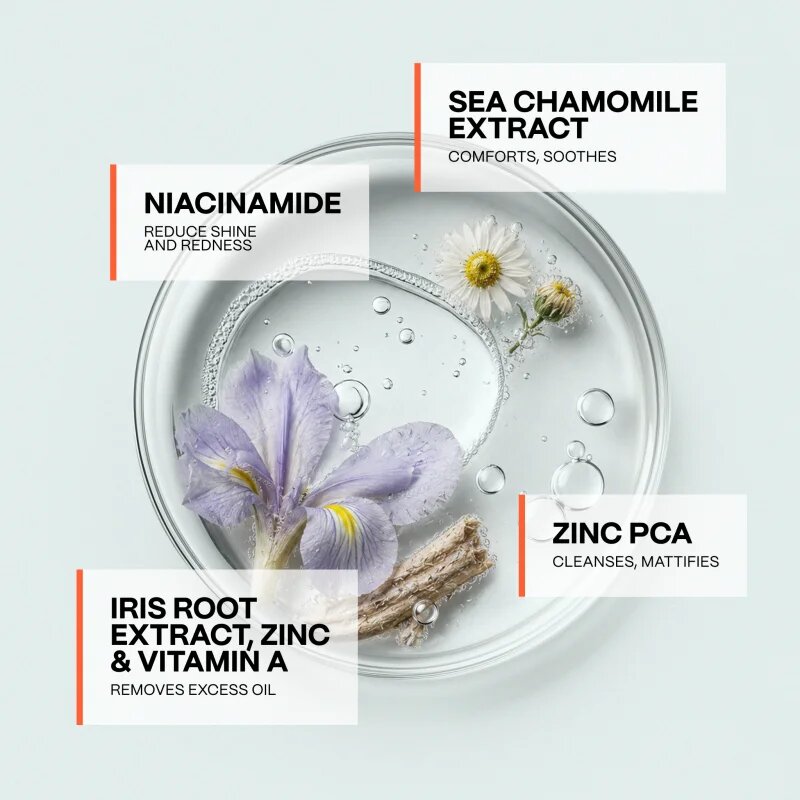 Saffee ClearDerm Niacinamide + Zinc Serum Ser matifiant pentru pori dilatati cu niacinamidă și zinc 30 ml