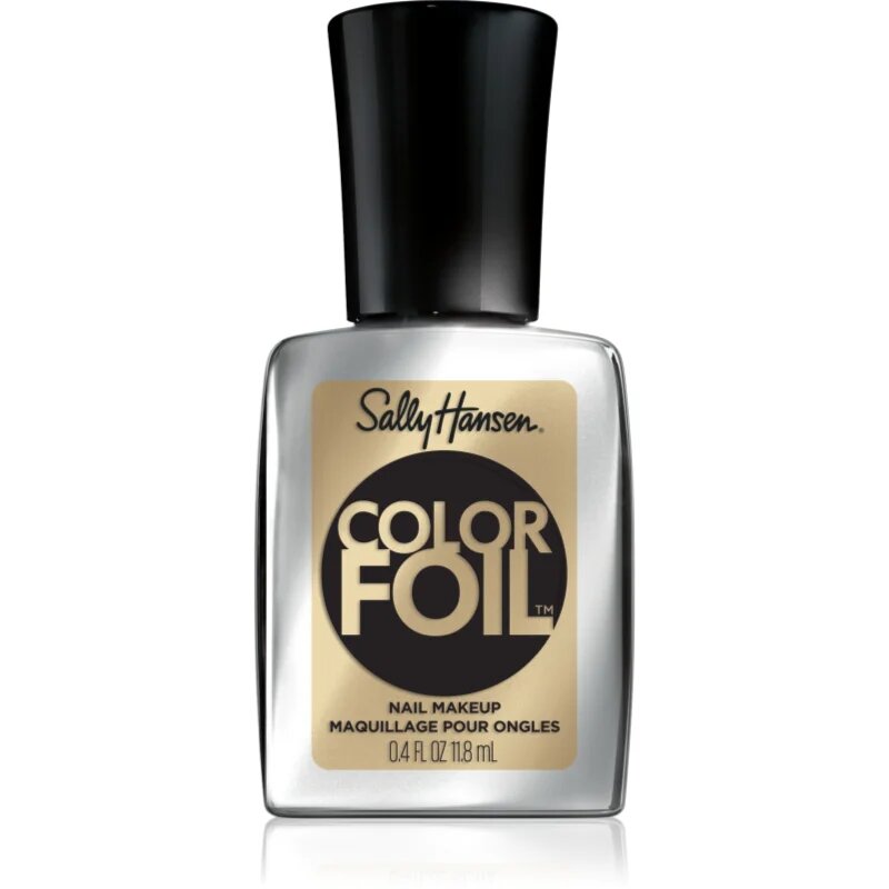 Sally Hansen Color Foil lac de unghii cu efect de oglindă culoare 140 Gold Standard 118 ml
