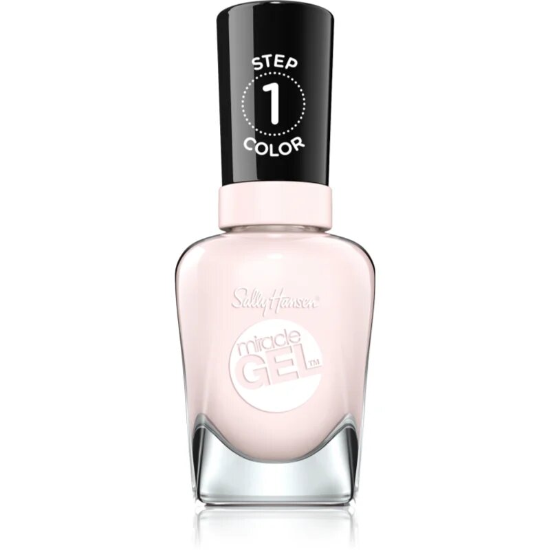 Sally Hansen Miracle Gel™ gel de unghii fara utilizarea UV sau lampa LED culoare 247 Little Peony 147 ml