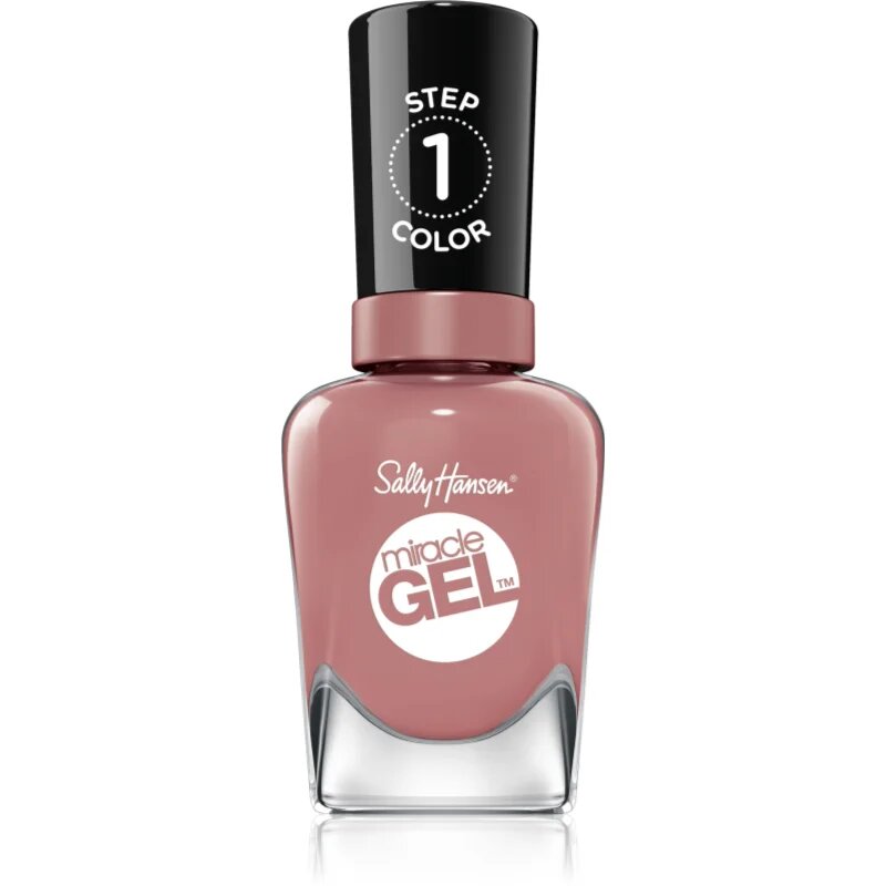 Sally Hansen Miracle Gel™ gel de unghii fara utilizarea UV sau lampa LED culoare Rose & Shine 147 ml