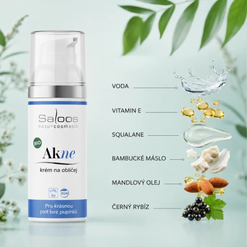 Saloos AcNO AkNE crema calmanta pentru ten acneic 50 ml