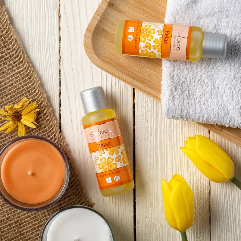 Saloos Bio Body And Massage Oils Relax ulei de masaj pentru corp 50 ml