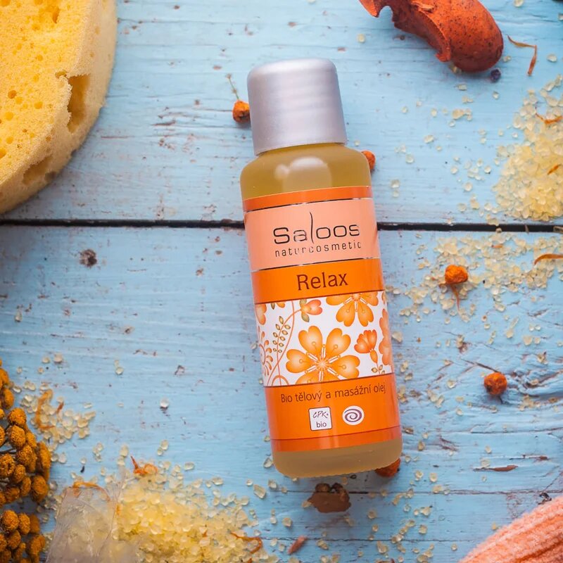 Saloos Bio Body And Massage Oils Relax ulei de masaj pentru corp 50 ml