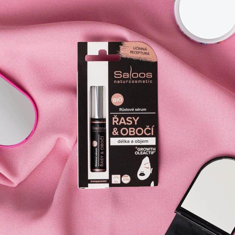 Saloos Bioactive Serum ser pentru stimularea pentru gene și sprâncene 7 ml