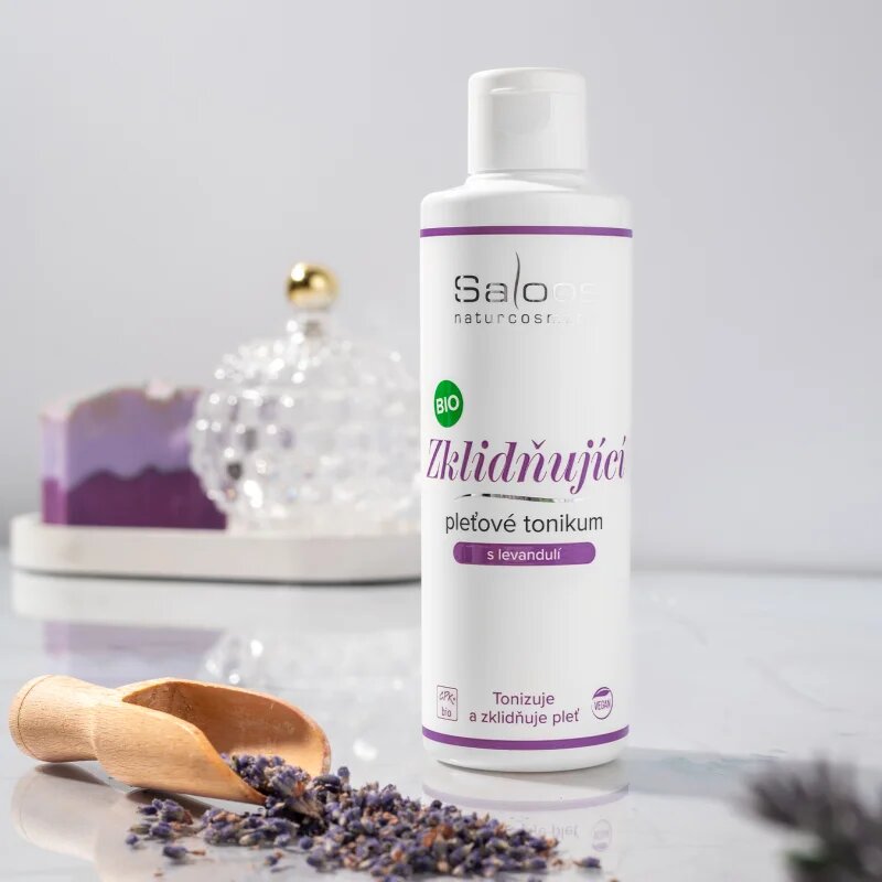 Saloos Calm tonic facial cu efect calmant cu lavanda 200 ml