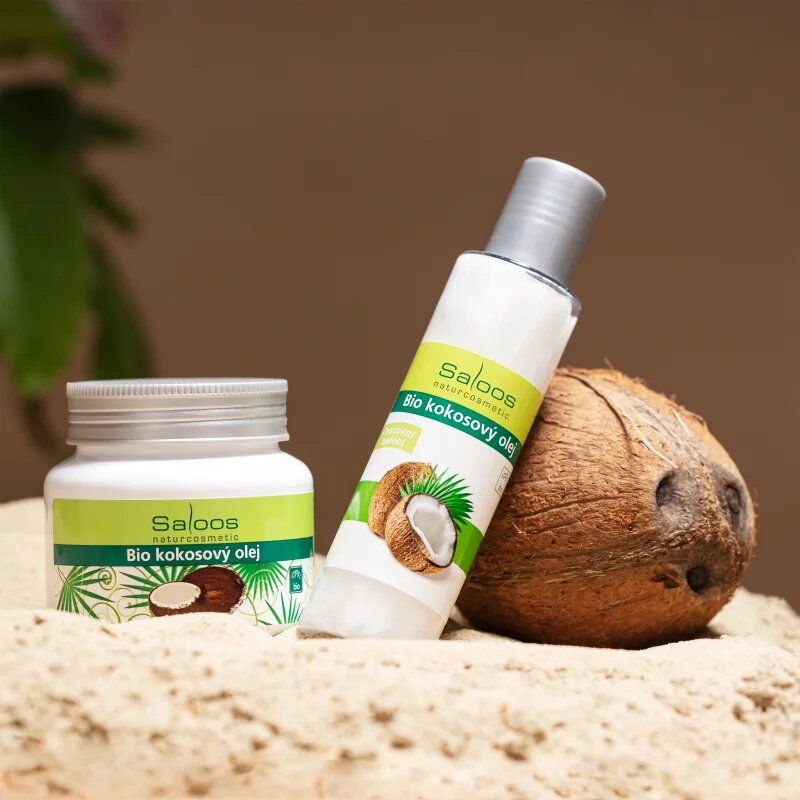Saloos Cold Pressed Oils Bio Coconut ulei de nuca de cocos pentru piele uscata si sensibila 250 ml