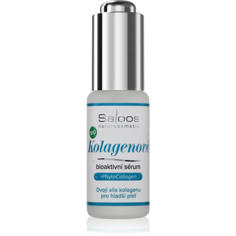 Saloos Collagen Bioactive Serum ser cu colagen pentru umplerea și regenerarea tenului 20 ml