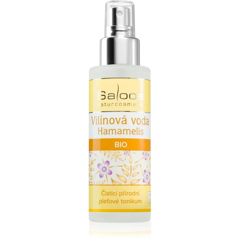 Saloos Floral Water Witch Hazel demachiant calmant tonic pentru ten gras si problematic 100 ml