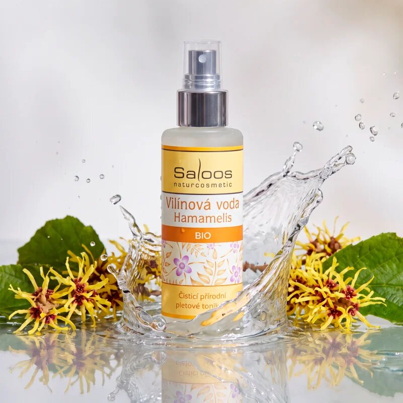 Saloos Floral Water Witch Hazel demachiant calmant tonic pentru ten gras si problematic 100 ml