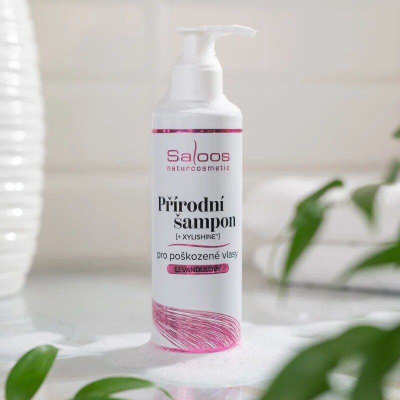 Saloos Natural Shampoo sampon natural pentru par deteriorat 200 ml