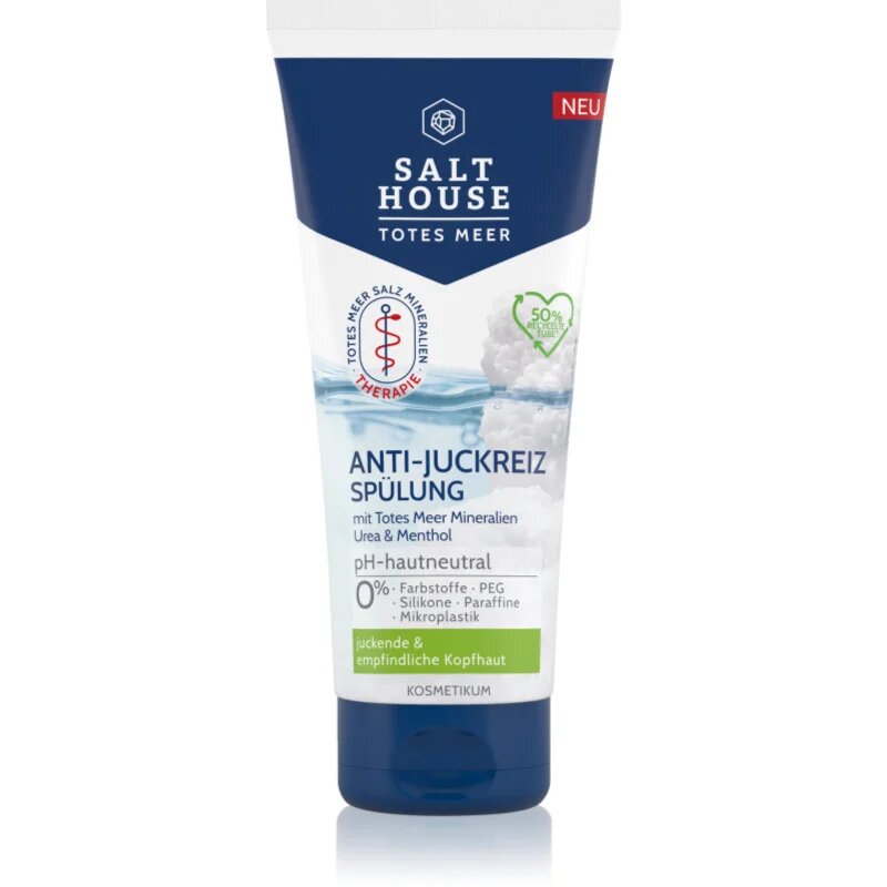 Salt House Dead Sea Therapy Anti-Itch Conditioner balsam liniștitor pentru un scalp uscat atenueaza senzatia de mancarime 200 ml