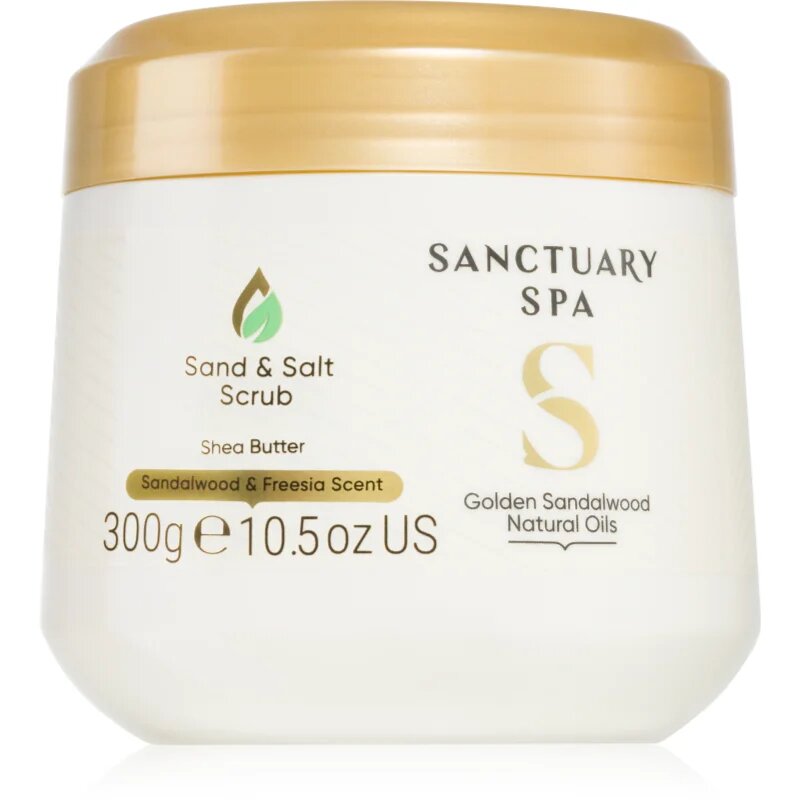 Golden Sandalwood sare pentru exfoliere pentru corp 300 g
