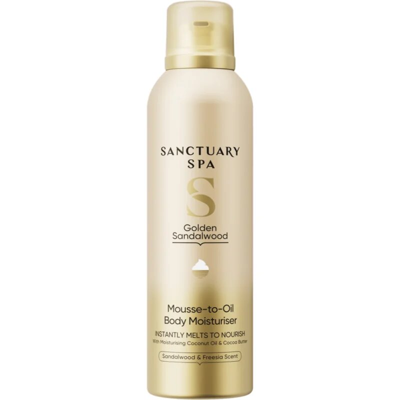 Sanctuary Spa Golden Sandalwood ulei crema nutritie si hidratare 200 ml