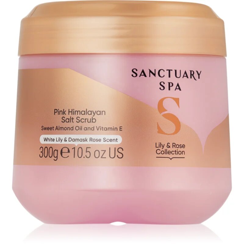 Sanctuary Spa Lily & Rose Collection exfoliant pentru îngrijirea corpului cu arome florale 300 g