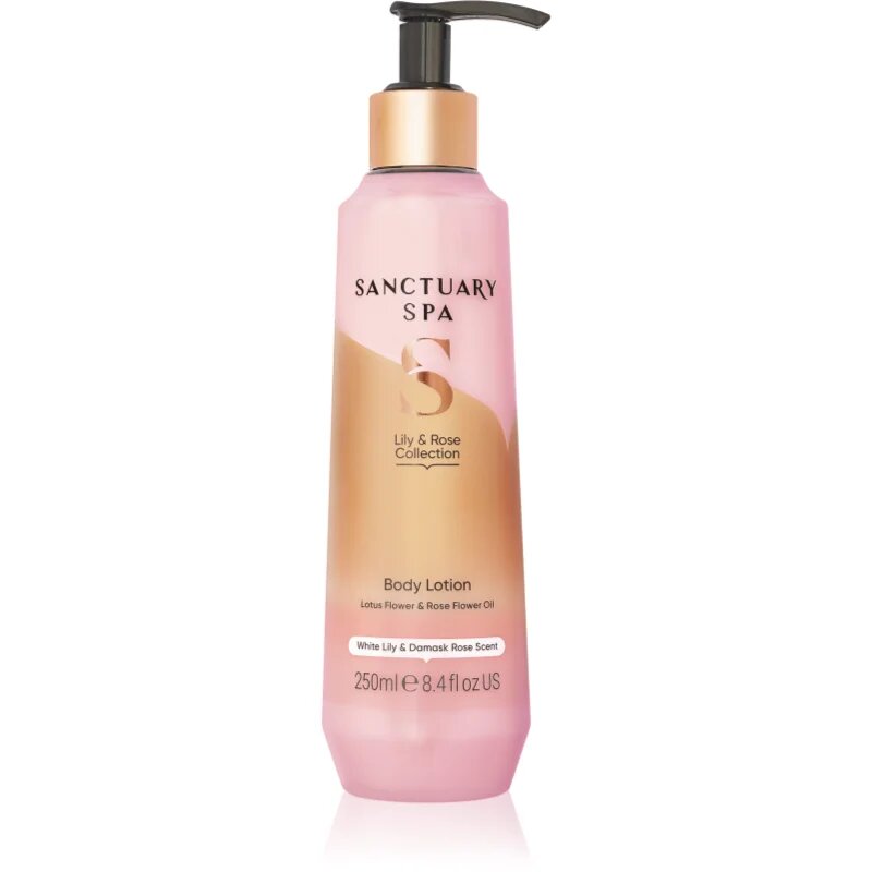 Sanctuary Spa Lily & Rose Collection loțiune de corp hidratantă pentru piele uscata 250 ml