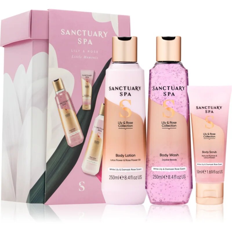 Sanctuary Spa Lily & Rose Little Moments set cadou pentru corp