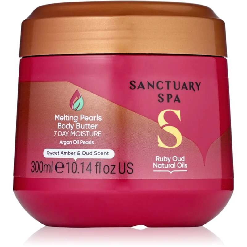 Sanctuary Spa Ruby Oud unt pentru corp hranitor 300 ml