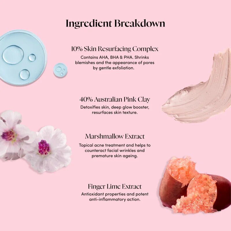 Sand & Sky Australian Emu Apple Resurfacing Mask masca pentru netezire pentru definirea pielii 60 g