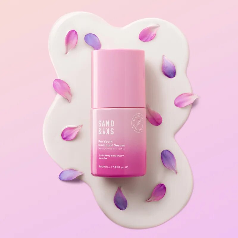 Sand & Sky The Essentials Pro Youth Dark Spot Serum ser pentru netezirea petelor pigmentare si a ridurilor 30 ml