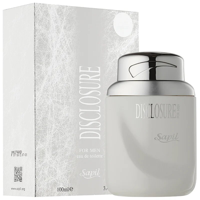 Sapil Disclosure White Eau de Toilette pentru bărbați 100 ml